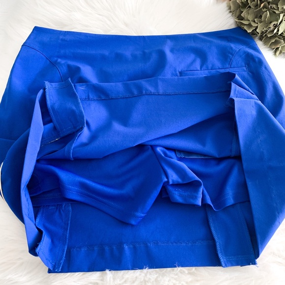 NWTExcellence & Performance By EP Pro Royal Blue Top Size Large / Skort Size 8 - Picture 13 of 16